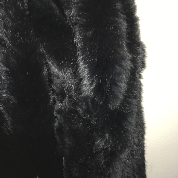 Black Fur Jacket - Picture 5 of 8